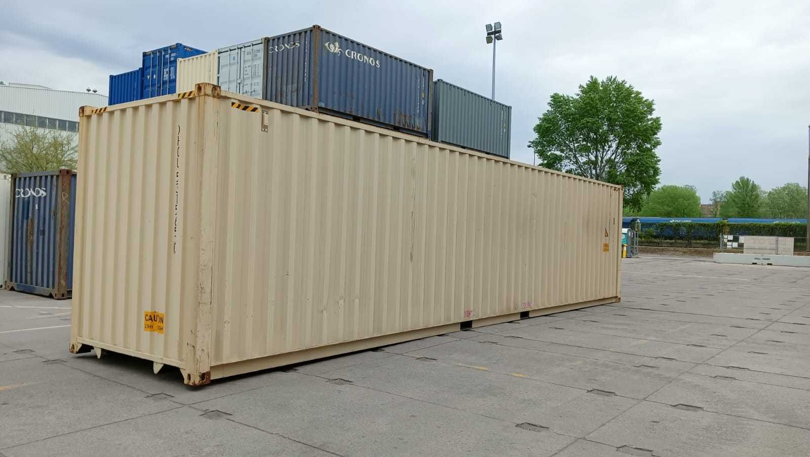 ŁADNY kontener morski 12 metrowy / 40 HC - PZ