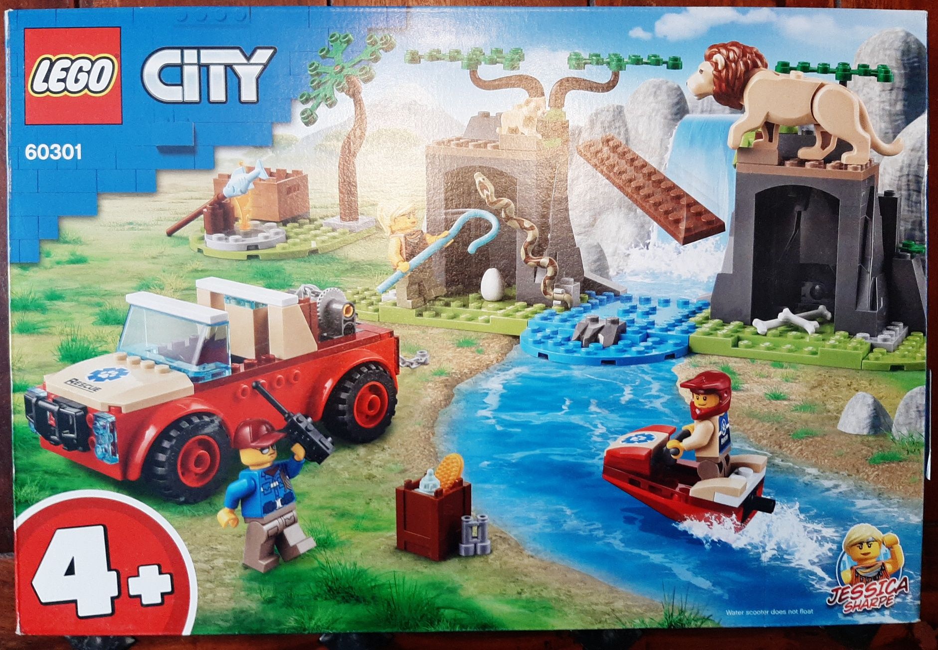 LEGO City 60301 Terenówka ratowników zwierząt