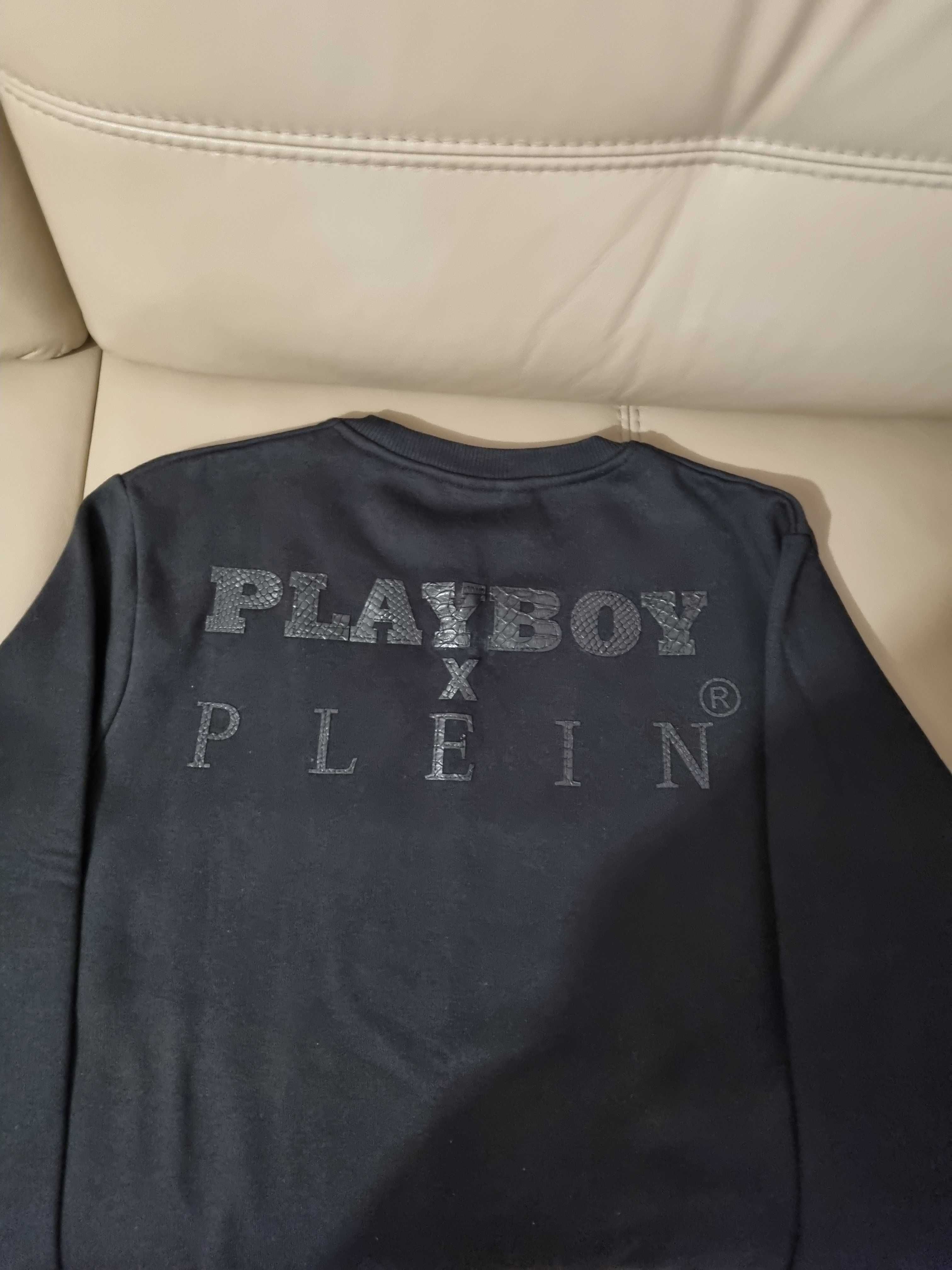 Bluza Philipp Plein vs Playboy XL czarna