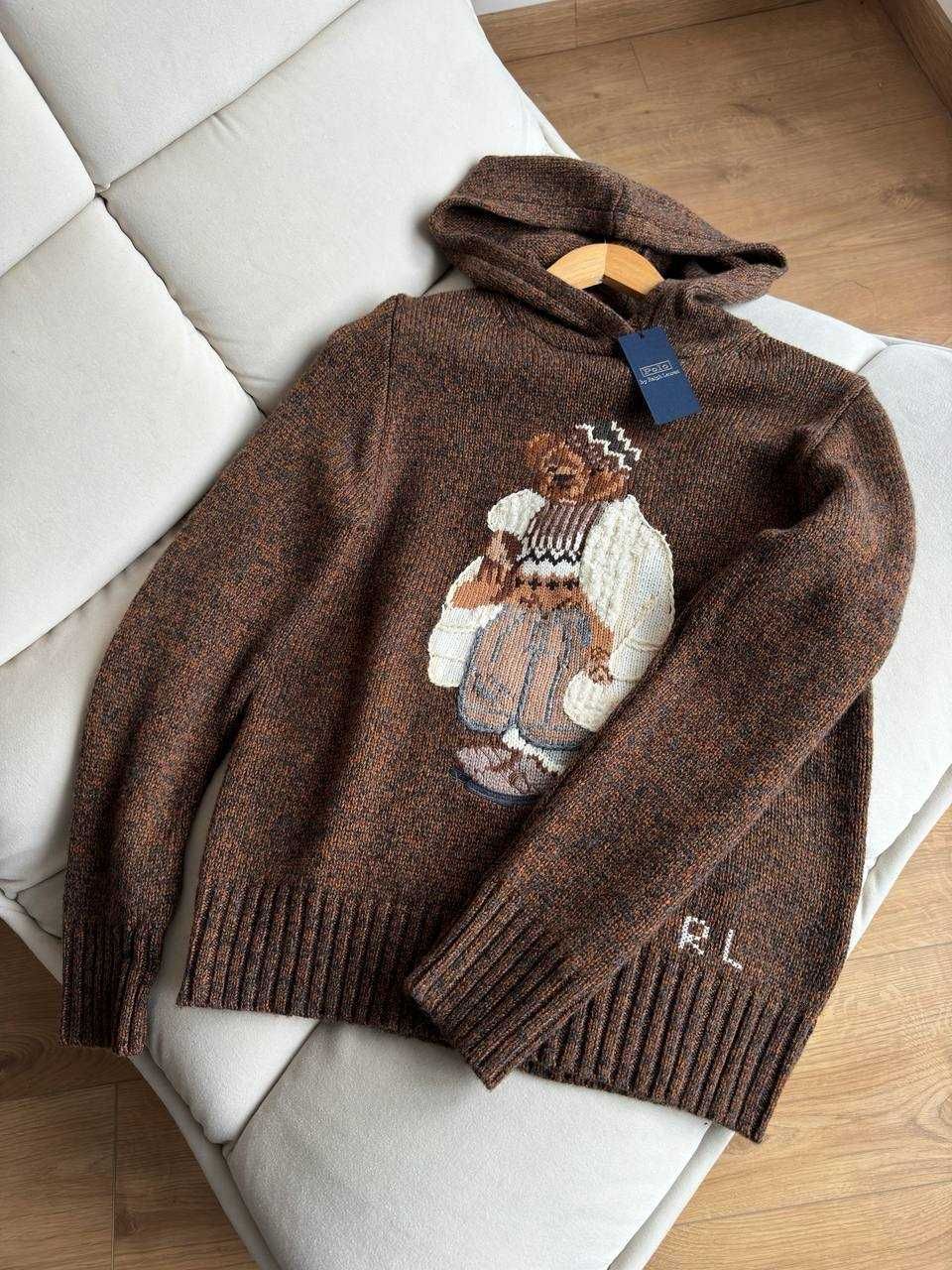 Hit Sweter Polo Ralph Lauren Misie z kapturem! Różne modele XS S M L