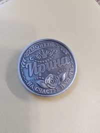 Сувенирная подарочная  монета Ирина