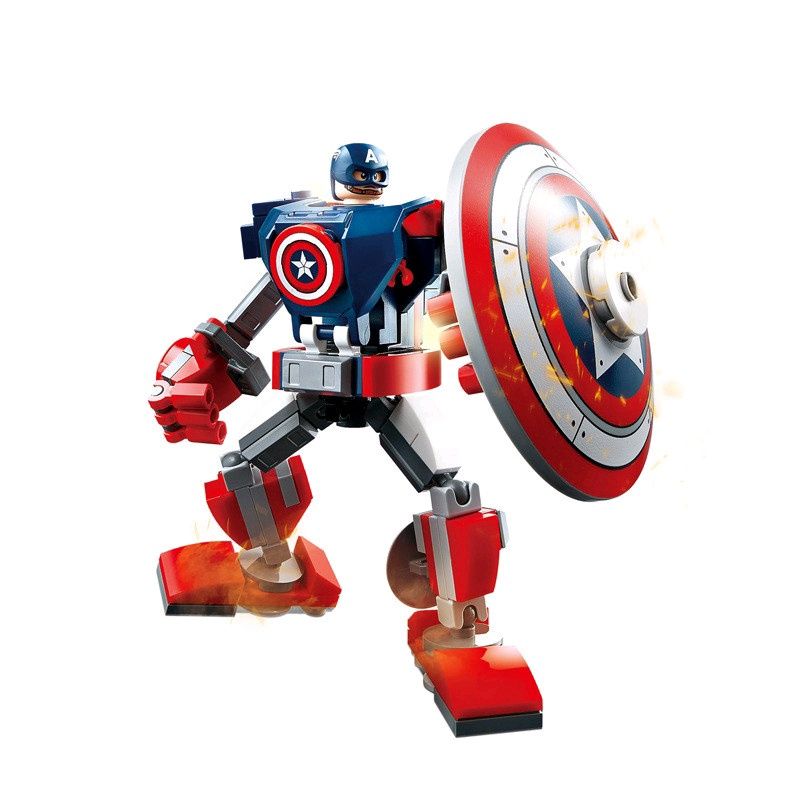 Robot kapitan ameryka nowy do złożenia marvel avengers