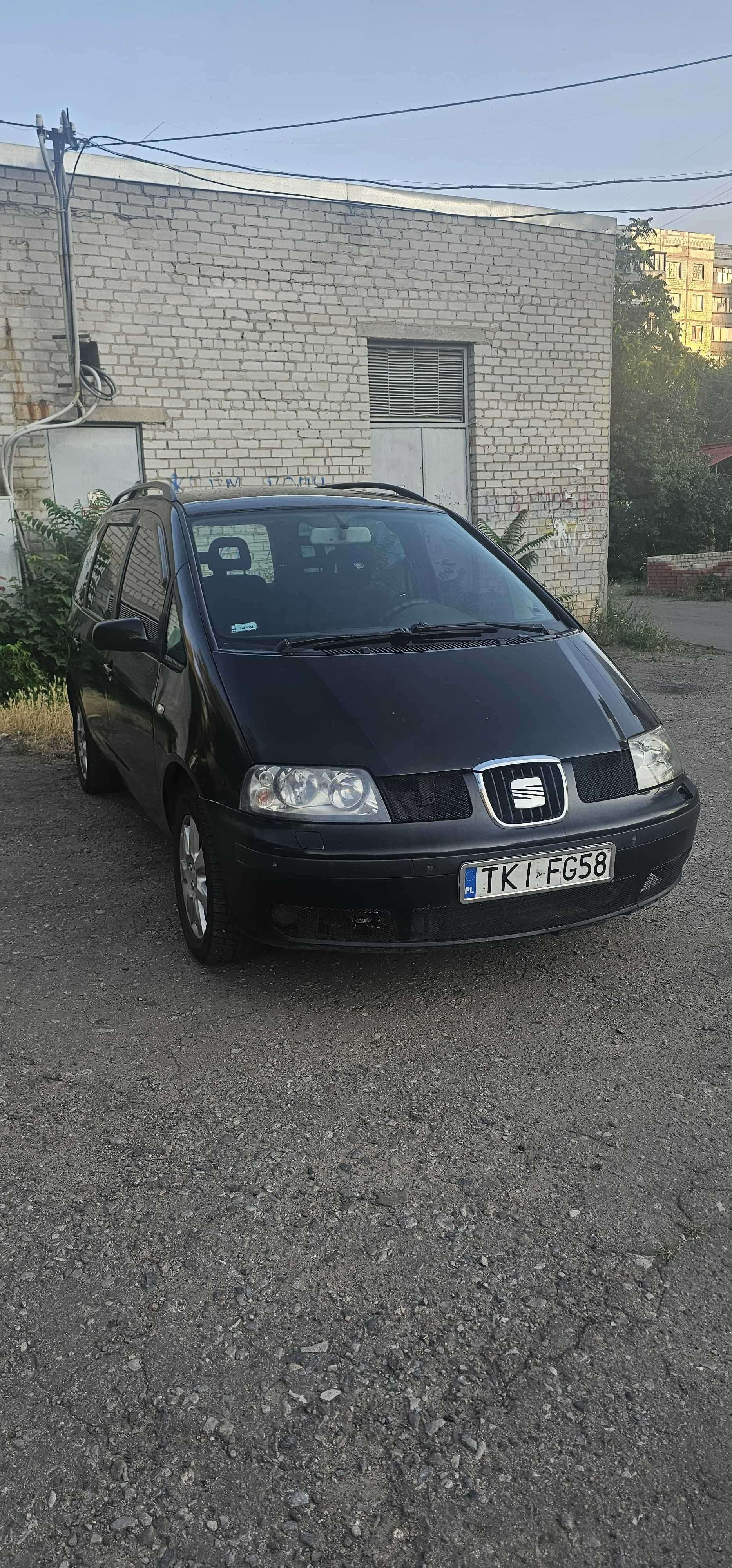Продам чудовий мінівен Seat Alhambra 1.9 дизель, 2002 року випуску