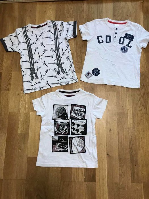 Футболка, шорты, реглан 3-4, 5-6л  Некст, НМ, Микки, динозавр, миньон