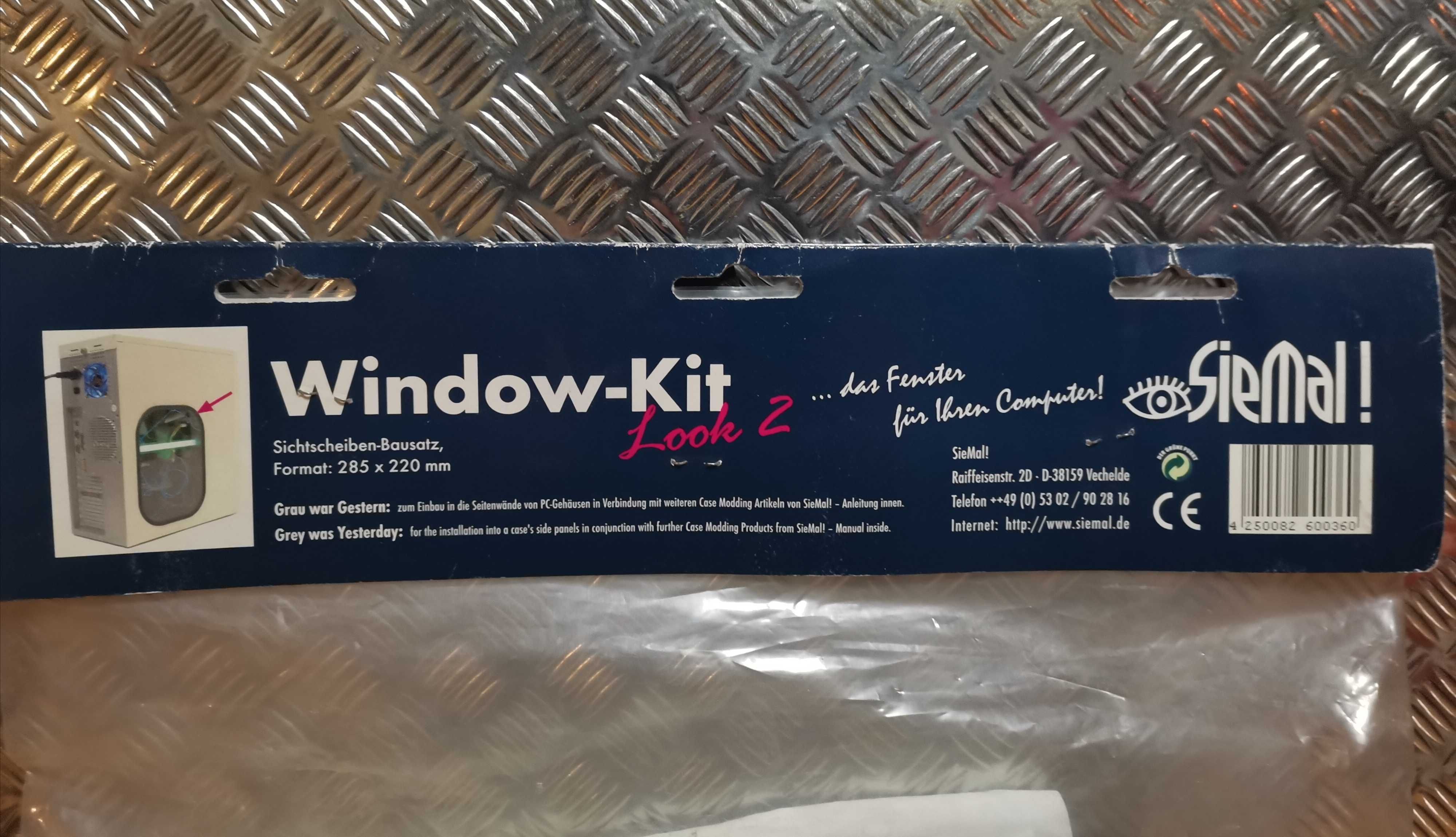 WINDOW KIT Look 2 marki SIEMAL do przeszklenia obudowy komputera PC