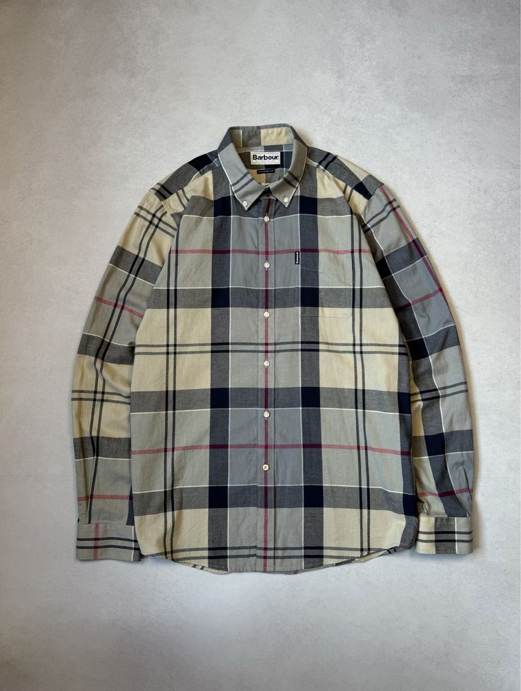 Рубашка Barbour мужская в клетку (оригинал)