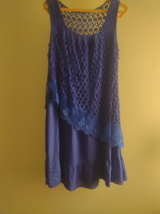 Sukienka chabrowa roz  XL