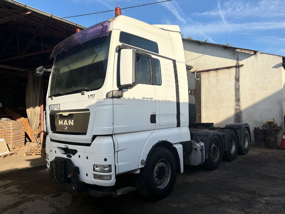 MAN 8X4 680 KM Tylko 86 tys km 250 DMC