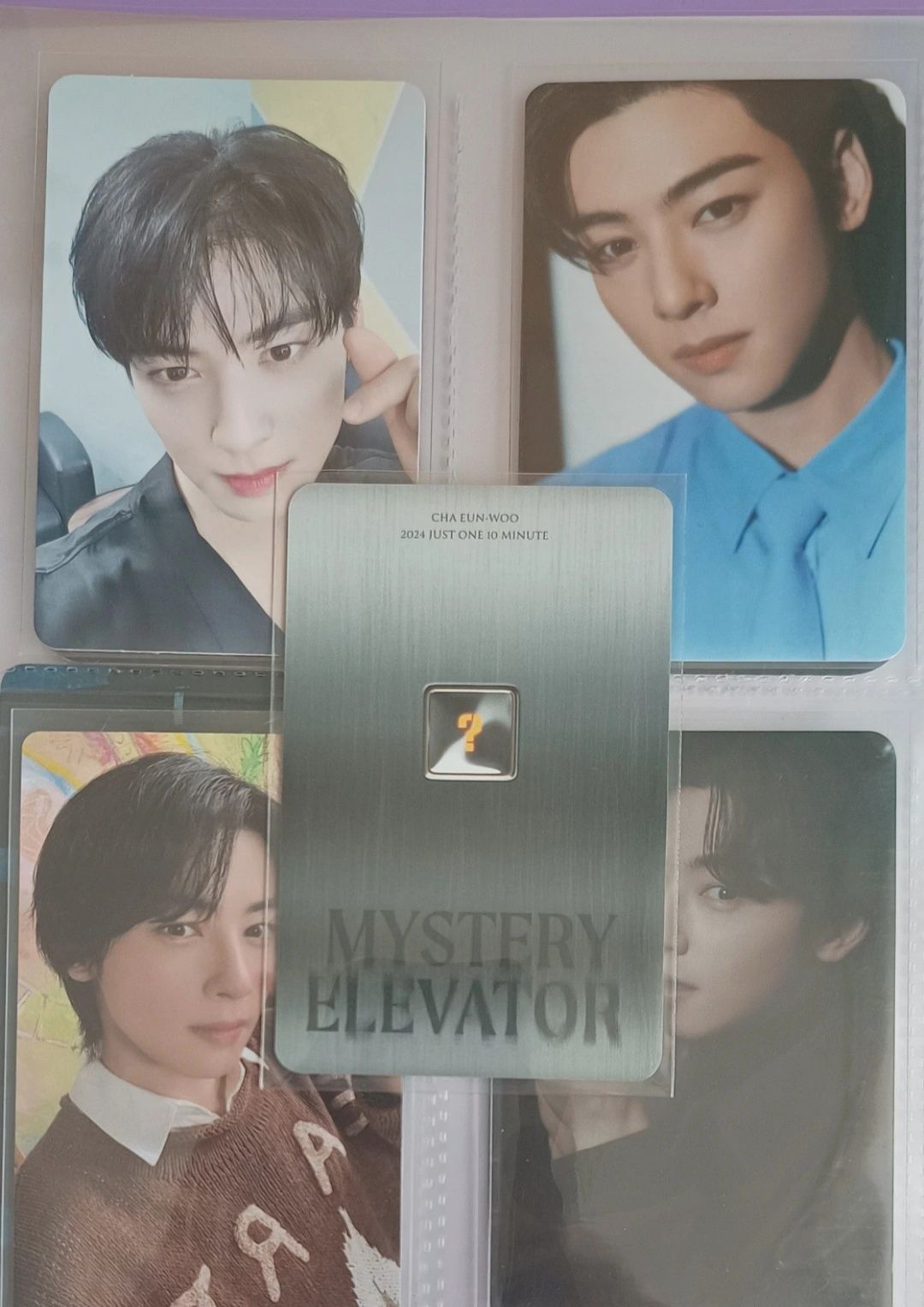 Cha Eunwoo 2024 Mystery Elevotor official photocard