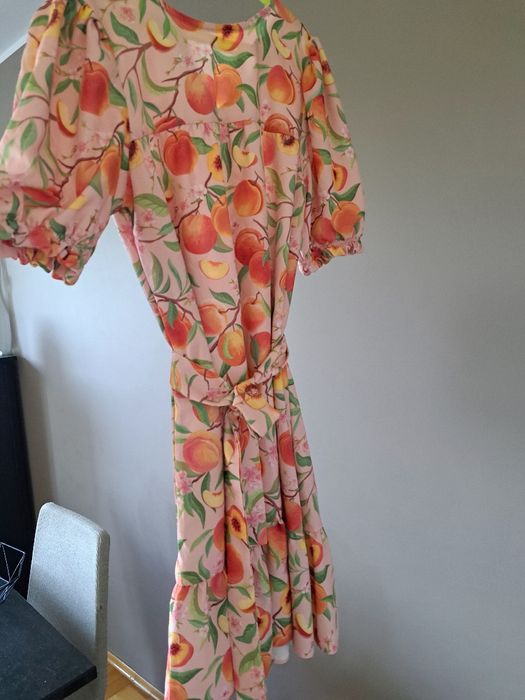 Nowa sukienka brzoskwinie Andzela butik rozm.S/M