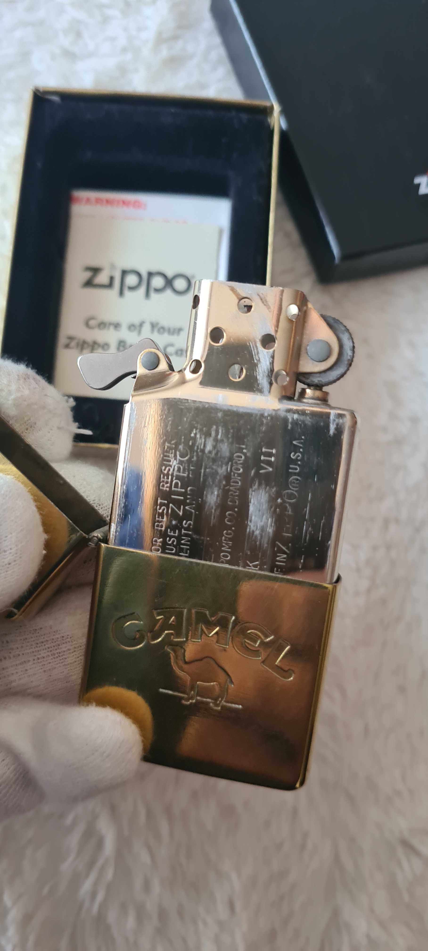 Zapalniczka Zippo Brass CAMEL 1992r.
