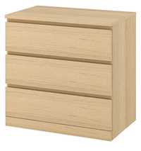 Comoda Ikea Malm 3 Gavetas