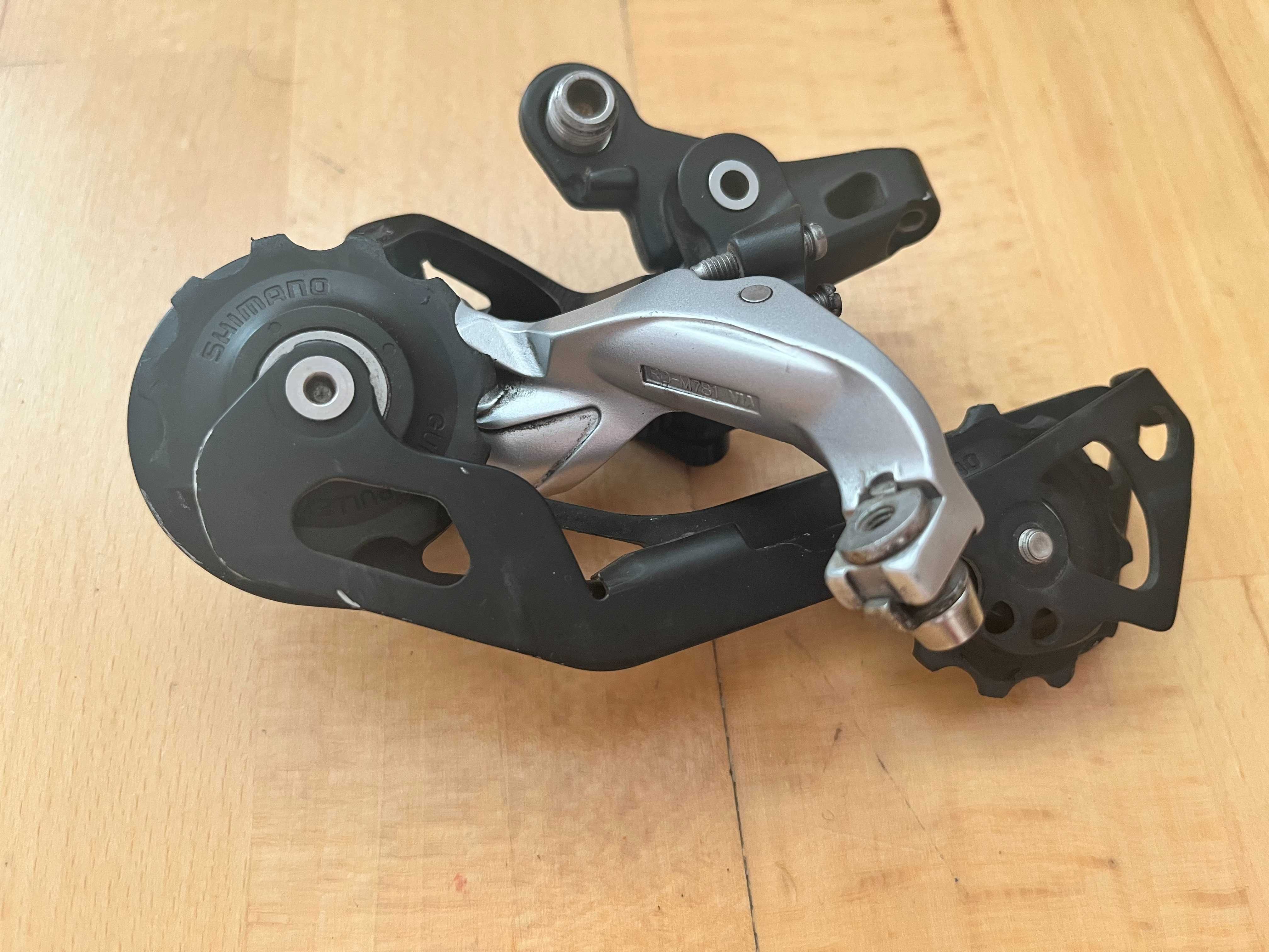 Przerzutka SHIMANO XT RD-M781 Deore SRAM Alivio XC XTR SLX GX NX 10b