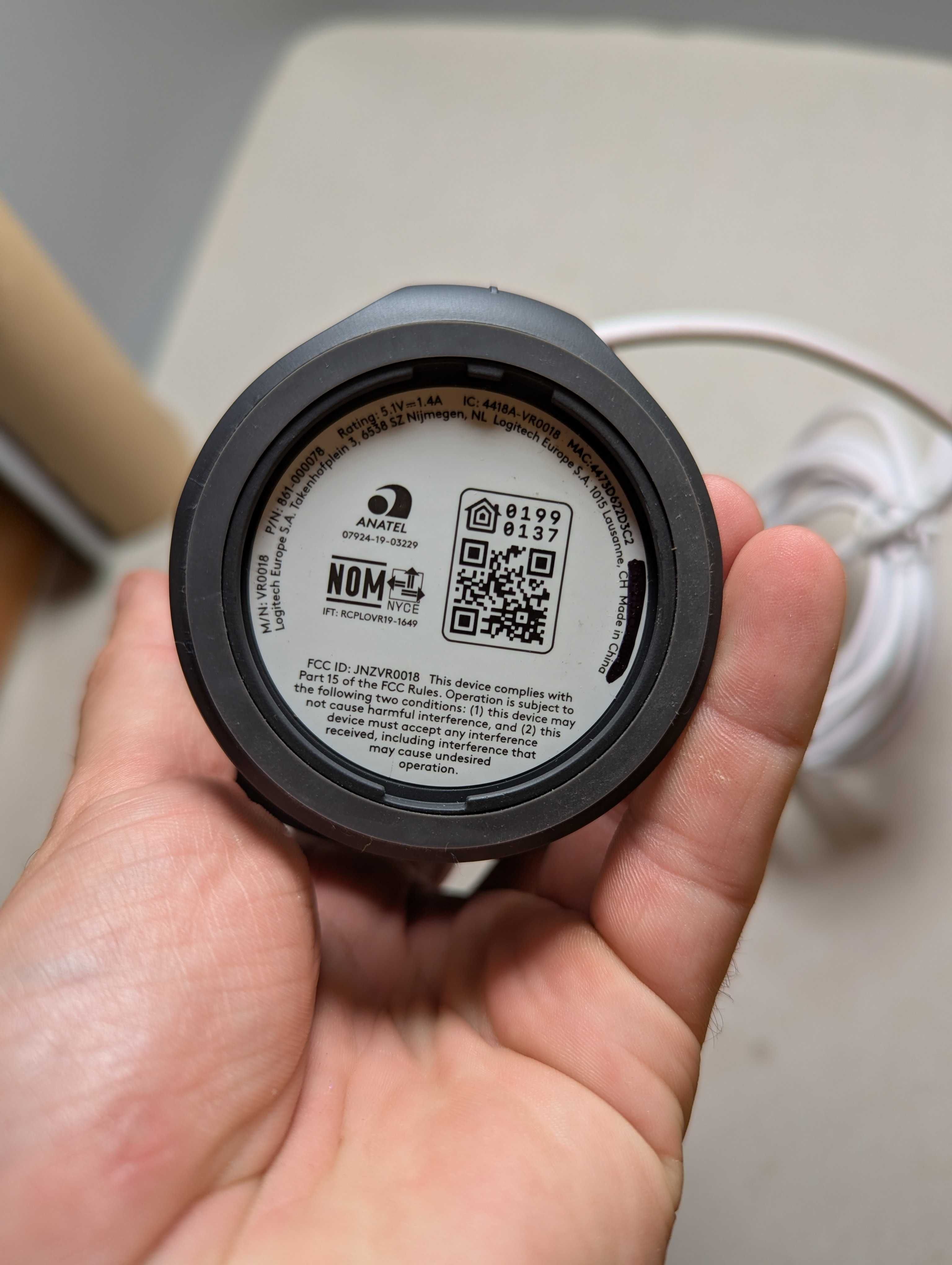 Розумна камера відеонагляду Logitech Circle View HomeKit (961-000489)