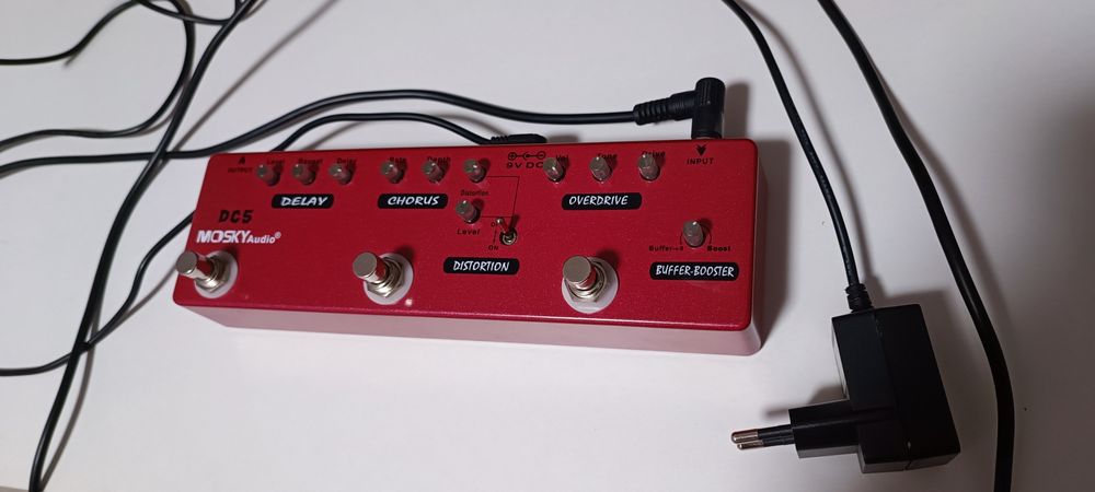 MOSKYAudio DC5 6-в-1 для гітарних мультиефектів електрогітари