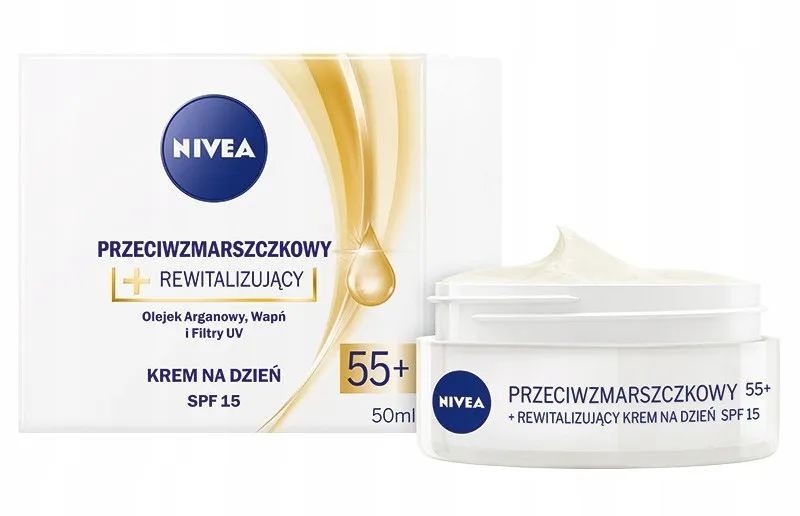 Nivea 55+ Rewitalizujący Do Twarzy Na Dzień 50 Ml