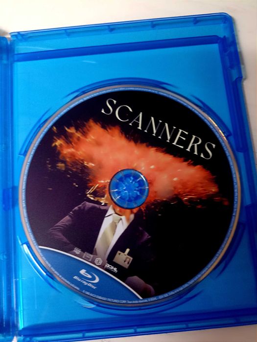 Cinema Autor de Culto David Cronenberg Scanners Blu-ray