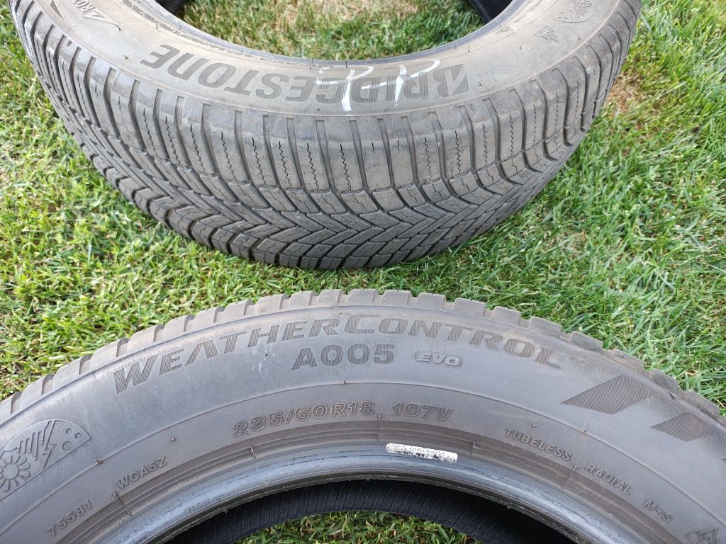 Bridgestone A005 weathercontrol całoroczne 235/60/18 2 szt.
