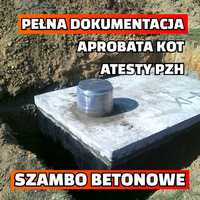 Zbiornik betonowy Szambo betonowe Deszczówka Woda Opadowa Szamba