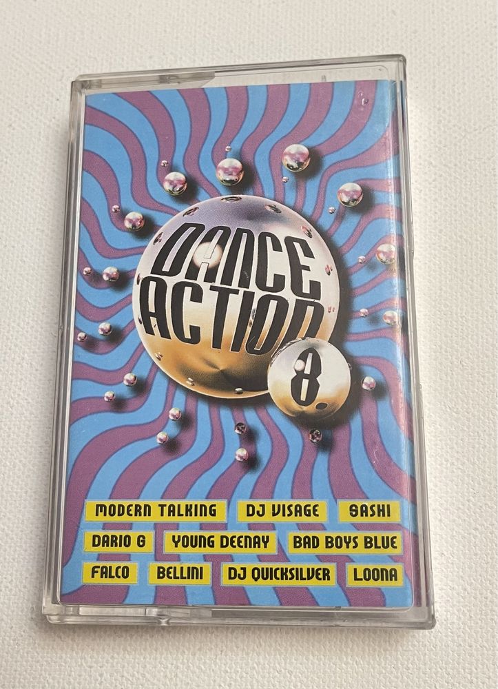 Dance Action 8 składanka Modern Talking Falco Bad boys Blue…kaseta