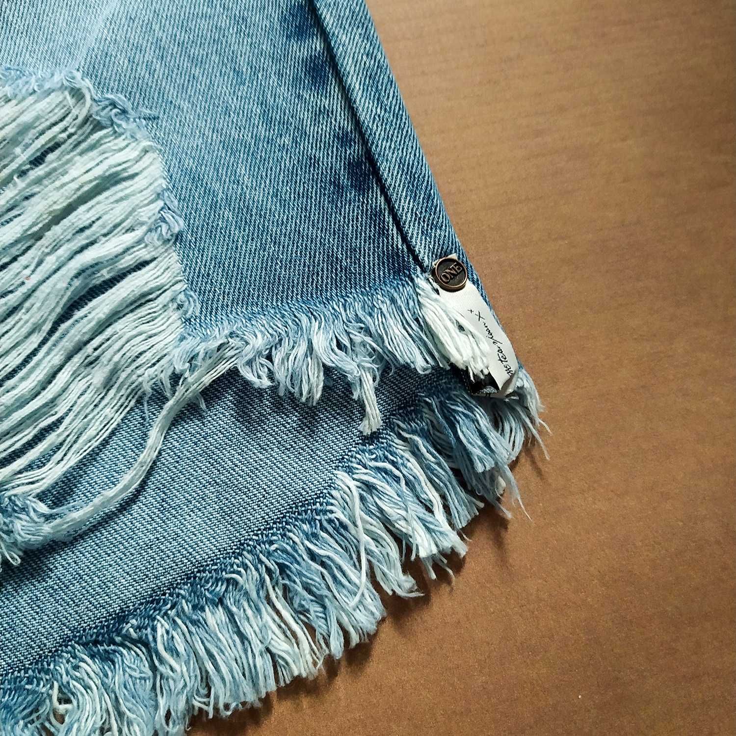 Spodenki jeansowe ONE TEASPOON LONGLINE TRUCKER, roz. 28, oryginalne
