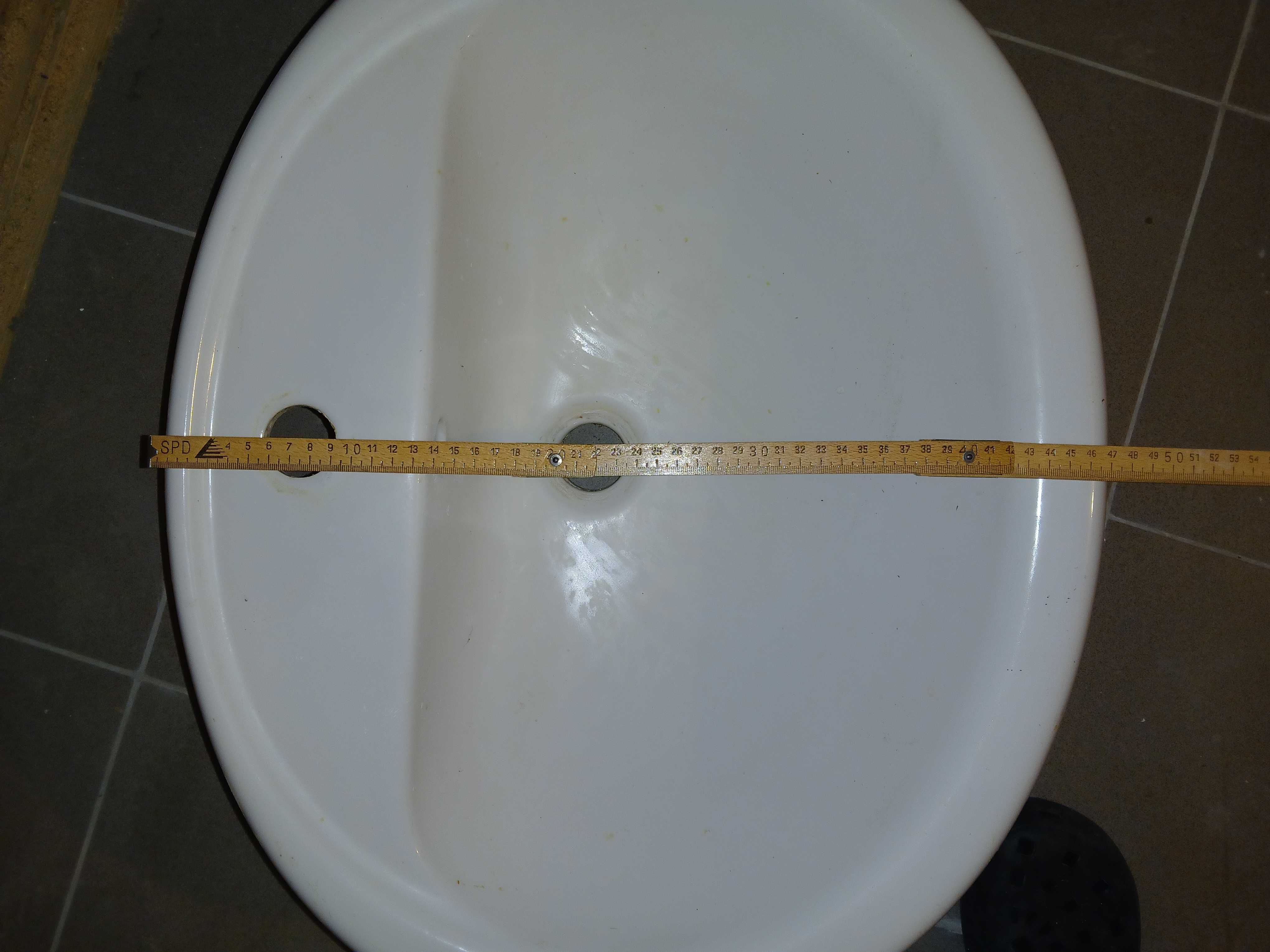 umywalka wpuszczana w blat 60x48 Cersanit