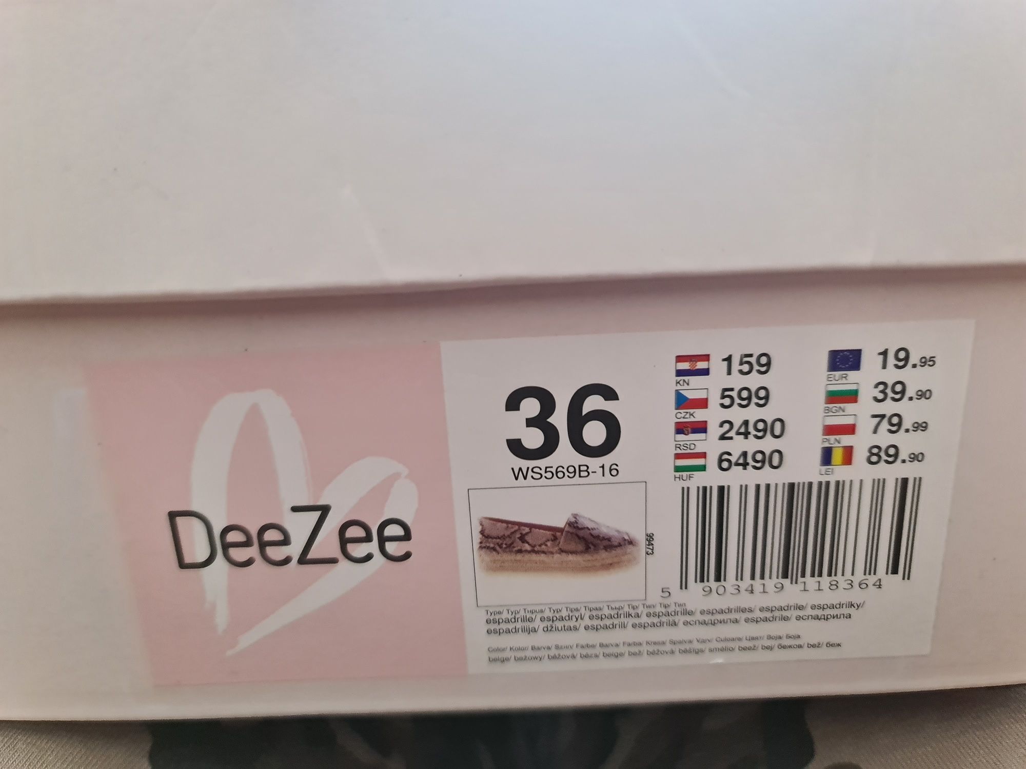 Nowe Buty DeeZee r. 36 damskie