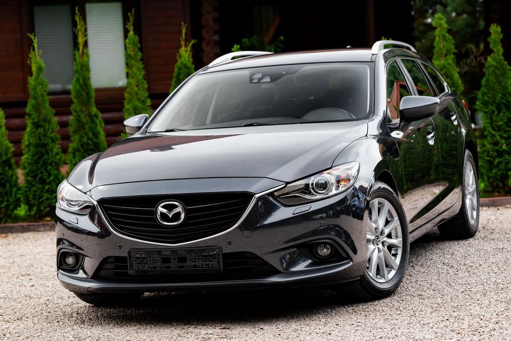 Mazda 6 2.0B 165KM BiXenon LED Navi Grz.Fot Lane Assist Tempomat Sprowadzony