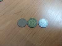 Монеты ФРГ (1971-1979 гг): 2, 10 и 50 Pfennig, XF