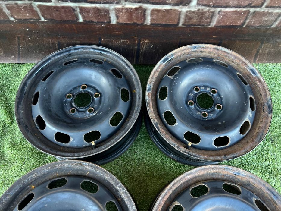 Диски металеві R 15 5/100 6J ET 38 Volkswagen. Фольксваген Шкода Сеат.