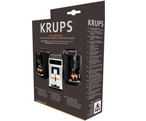 Набор для чистки кофемашины KRUPS XS530010 (от накипи,таблетки,фильтр)