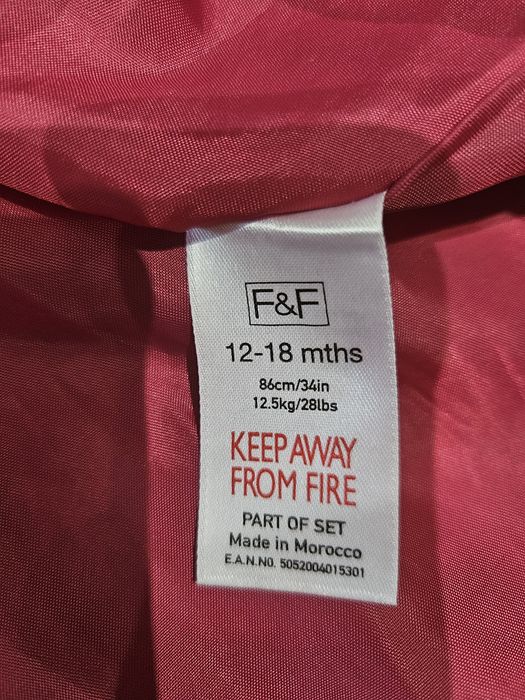 Śliczna okazjonalna sukienka rozmiar 12-18 miesięcy/.