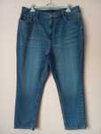 Granatowe spodnie (jeansy) damskie | r. 48 (4XL) | F&F