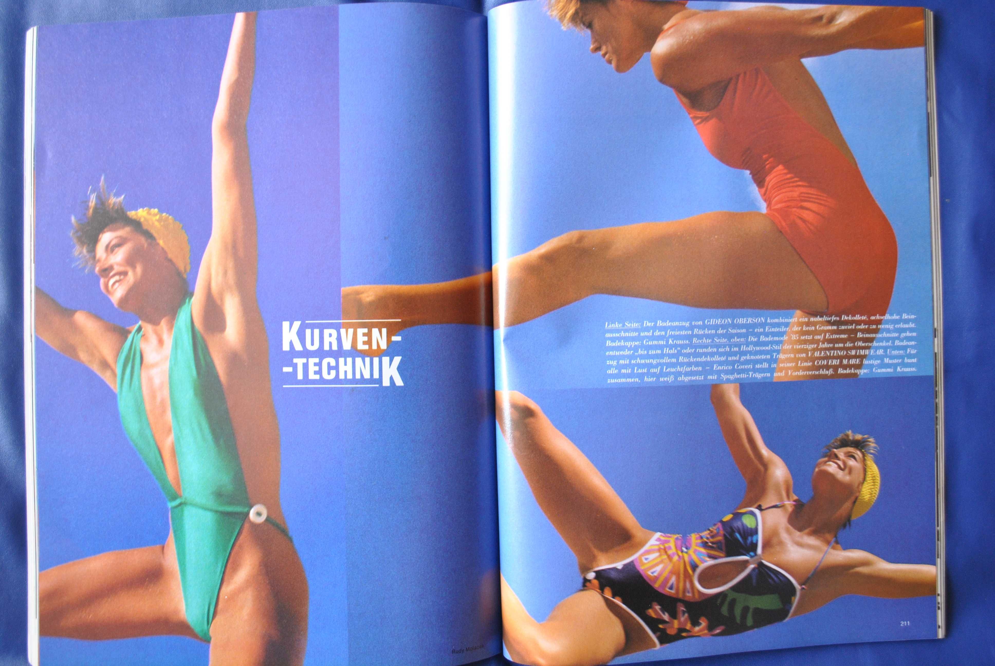 Vogue magazyn mody z 1985