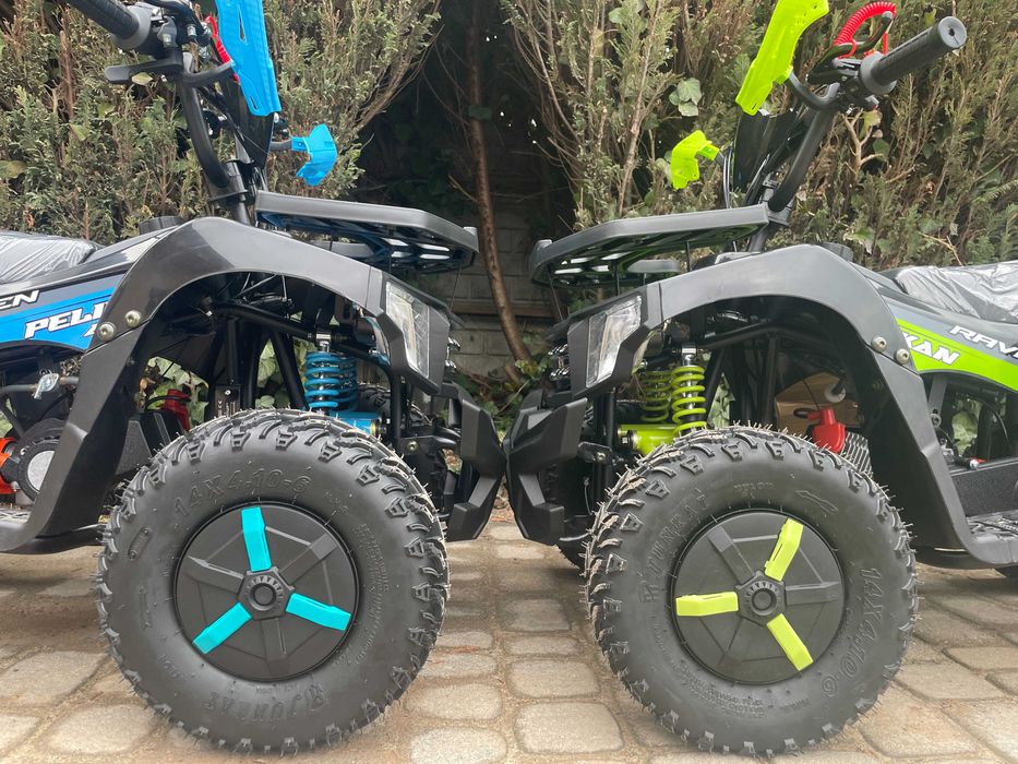 QUAD 50 cc Pelikan Raven Duża Rama XL Rozrusznik Ledy Licznik Raty
