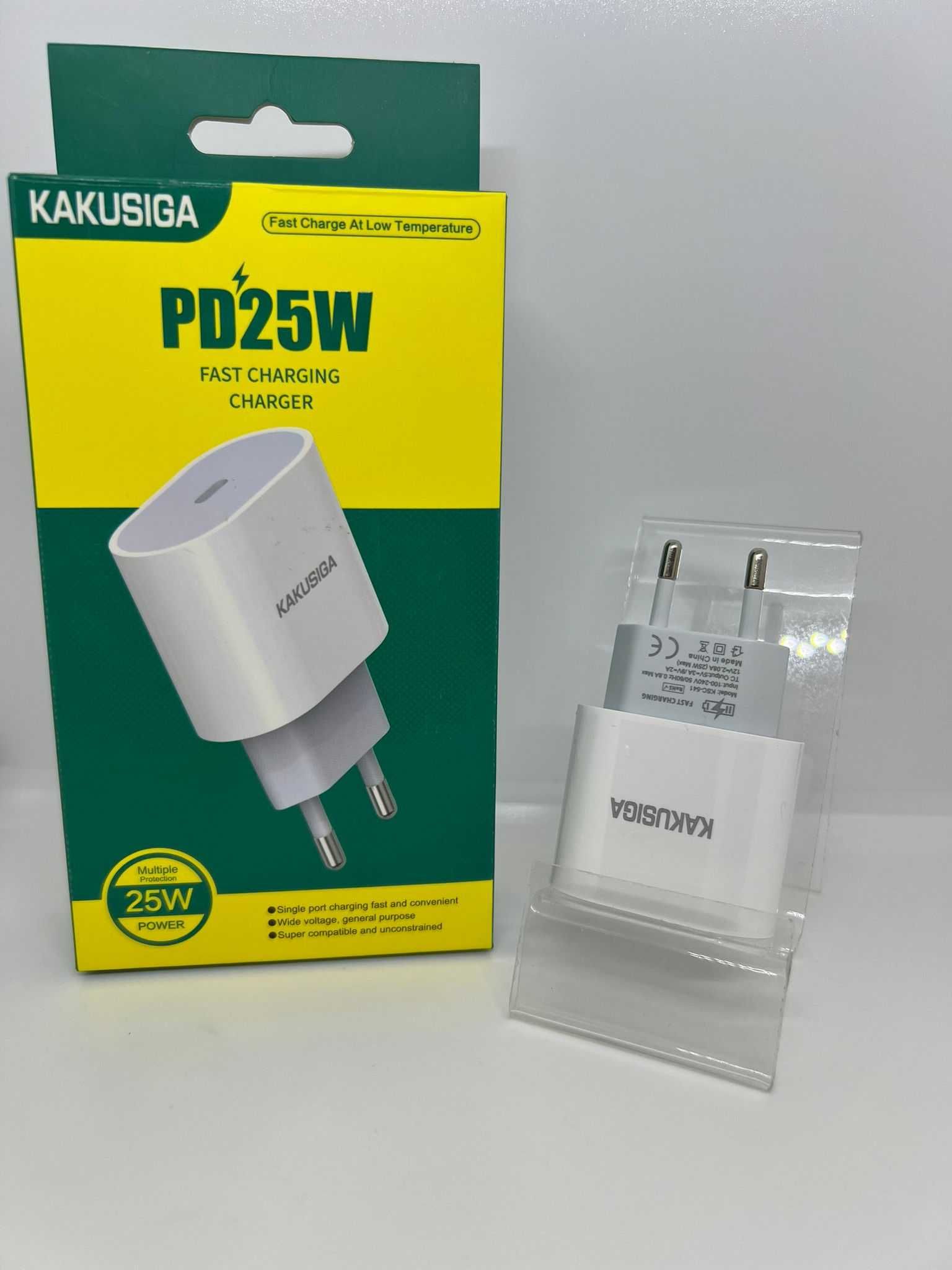 Ładowarka USB - Typ C KAKU 25W! PD QC 3.1 Biała