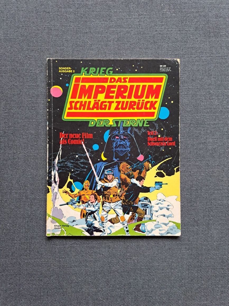 Komiks Imperium Kontratakuje 1980 r