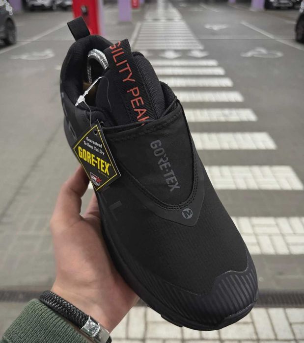 Термо кроссовки Меррелл мужские черные Гор текс Merrell Gore tex