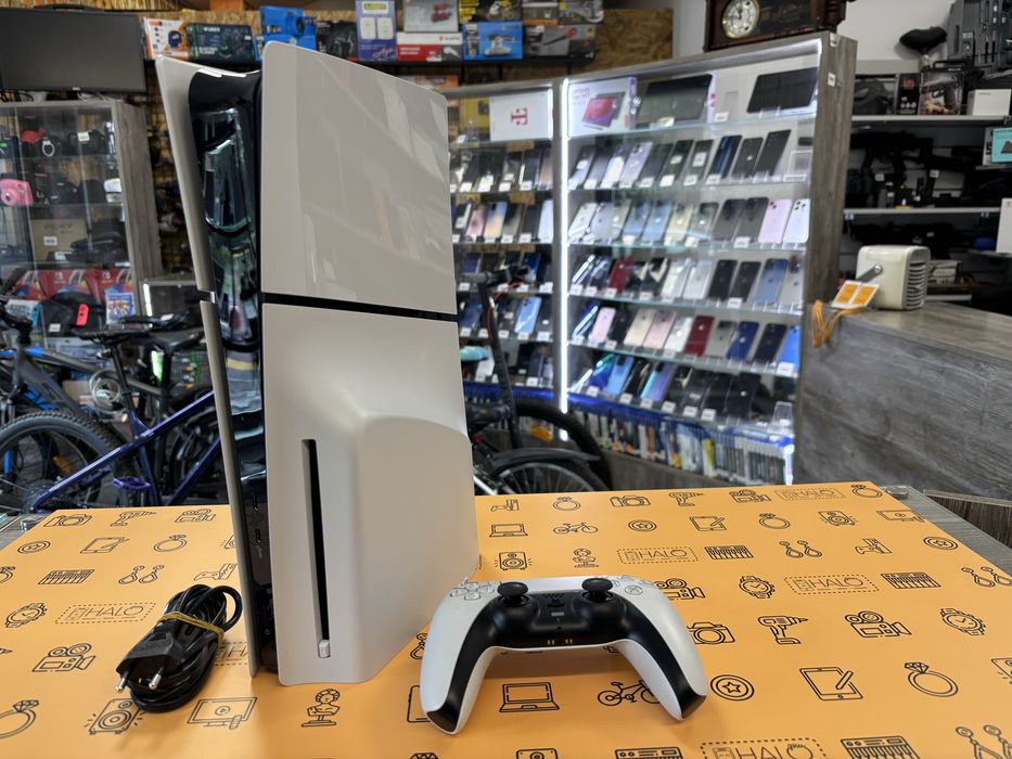 PS5 PlayStation 5 Slim 1TB z napędem, Lombard Halogsm Łódź