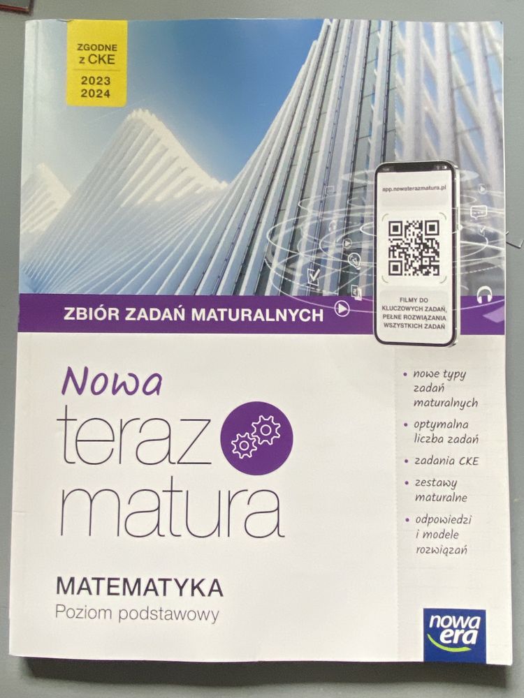 Zbiór zadań maturalnych Nowa teraz matura matematyka poziom podstawowy