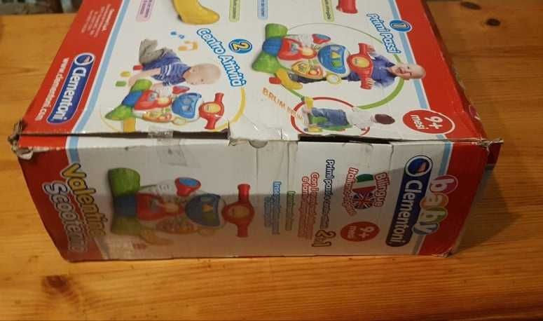 Skuter jeździk pchacz 2w1 Baby Clementoni