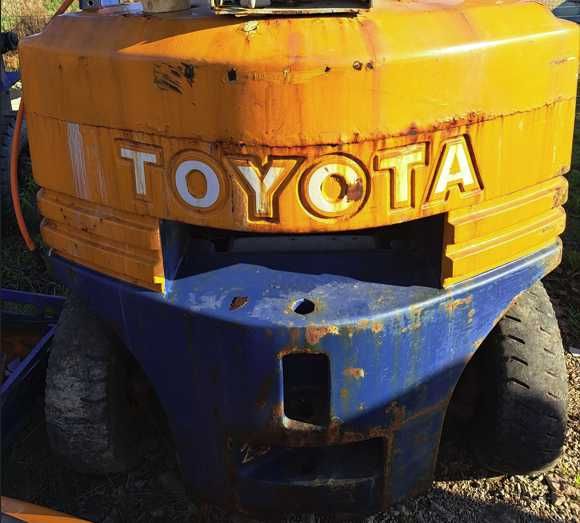 Przeciwwagi do wózków widłowych Toyota, obciążniki, balasty różne wagi
