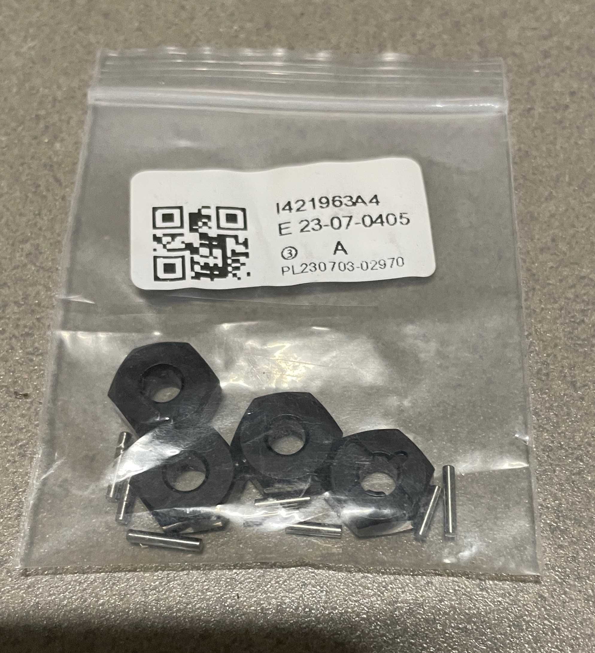 Aluminiowe Adaptery piast / Hexy 12mm modeli WLToys