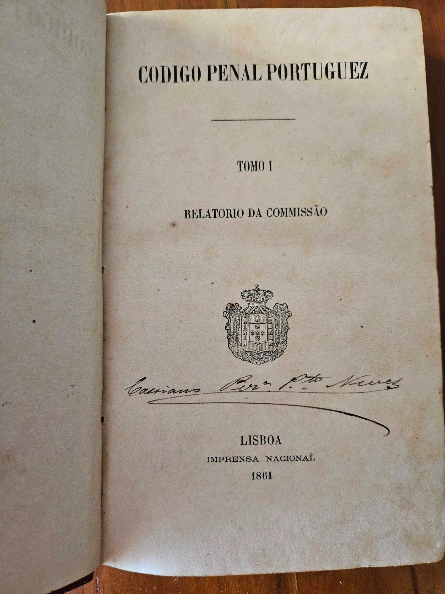 Código Penal Portugues - 1861