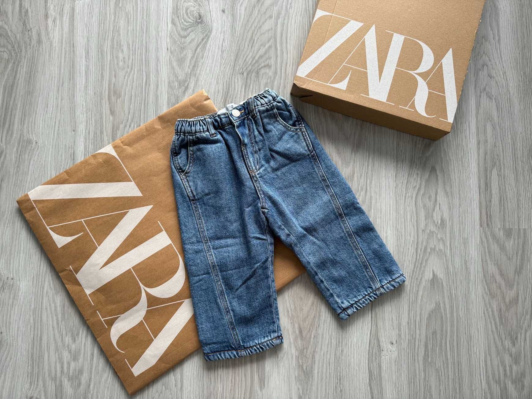 Джинси ZARA утеплені 12-18 місяців (86см)