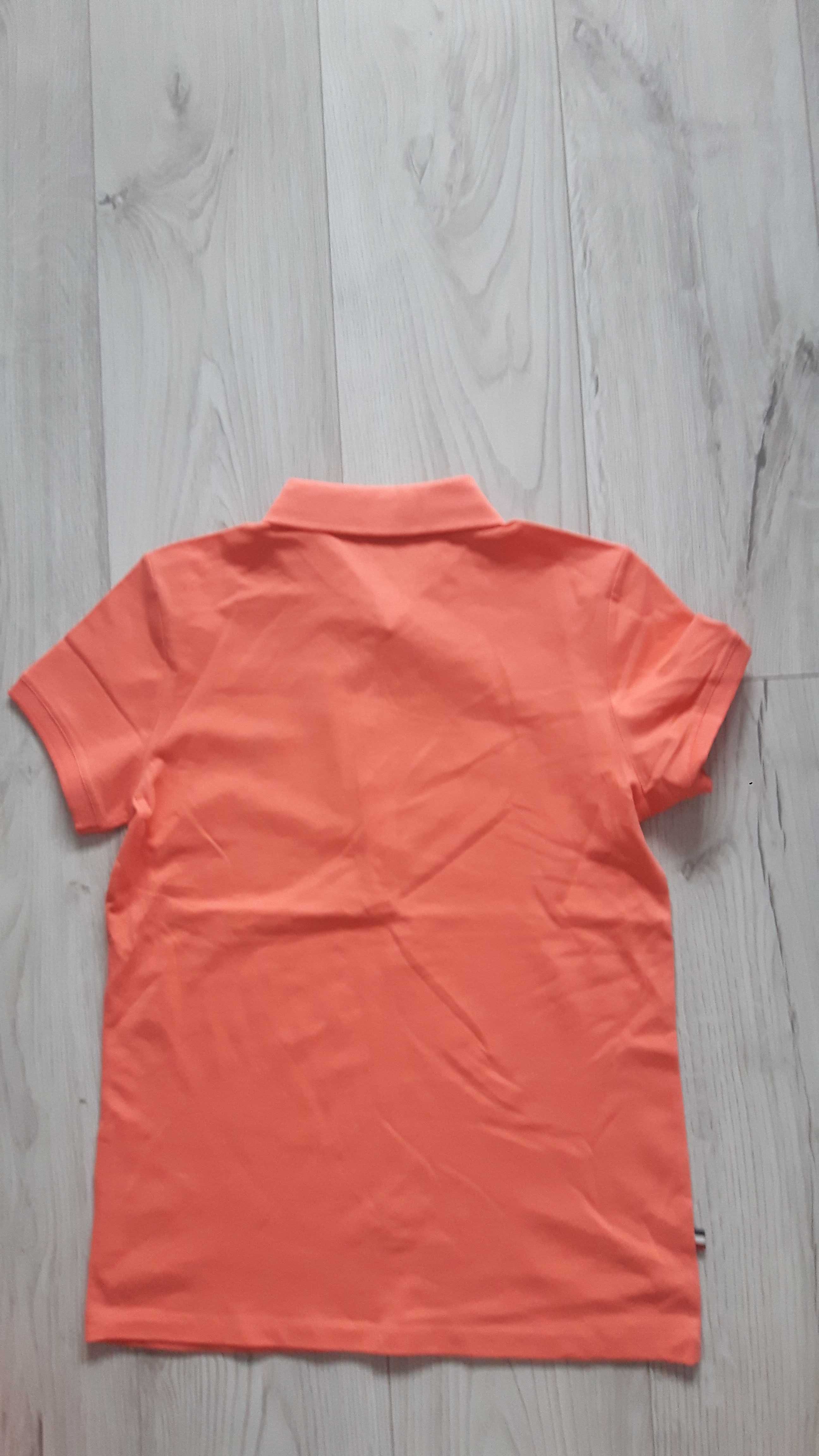 Koszulka polo nowa U.S. Polo ASSN pomarańczowa, rozm. L