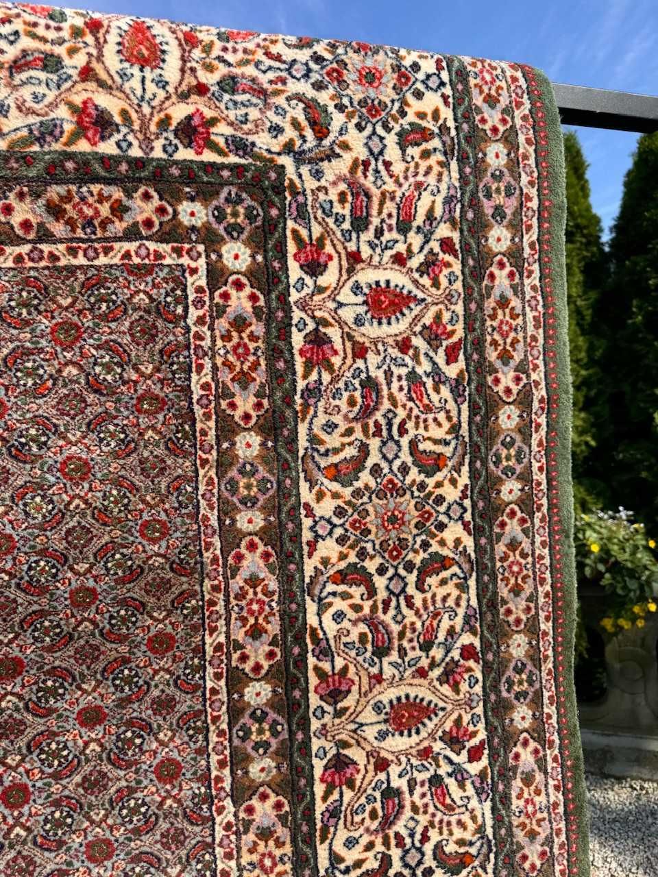 Dywan kaszmirowy r.tkany perski Iran Moud z jedwabiem 250x250 gal24tyś