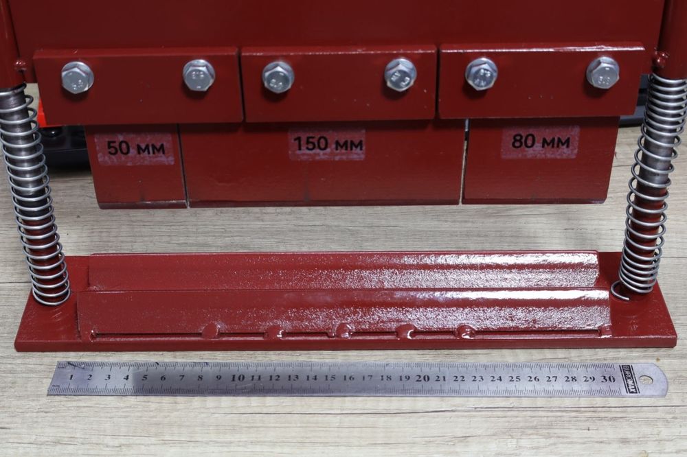 Сегментный листогиб, приставка к прессу