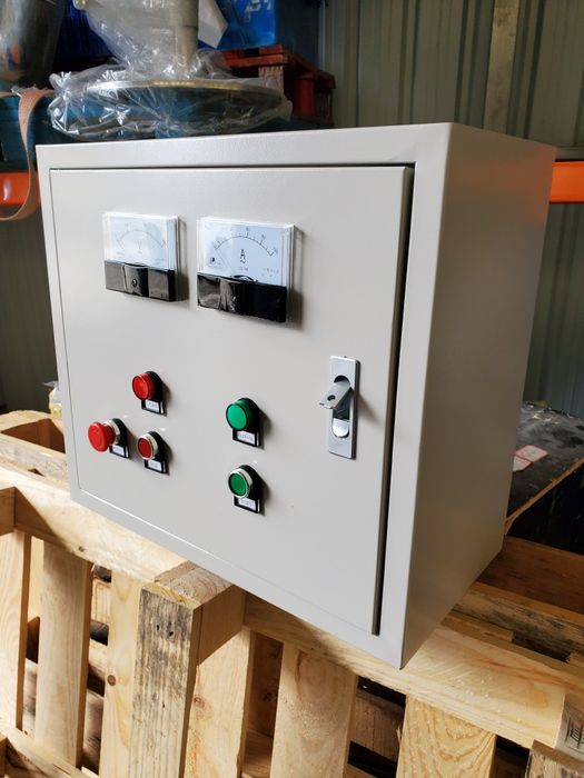 Quadro elétrico trifásico - estrela-triângulo - 40 cv, novo