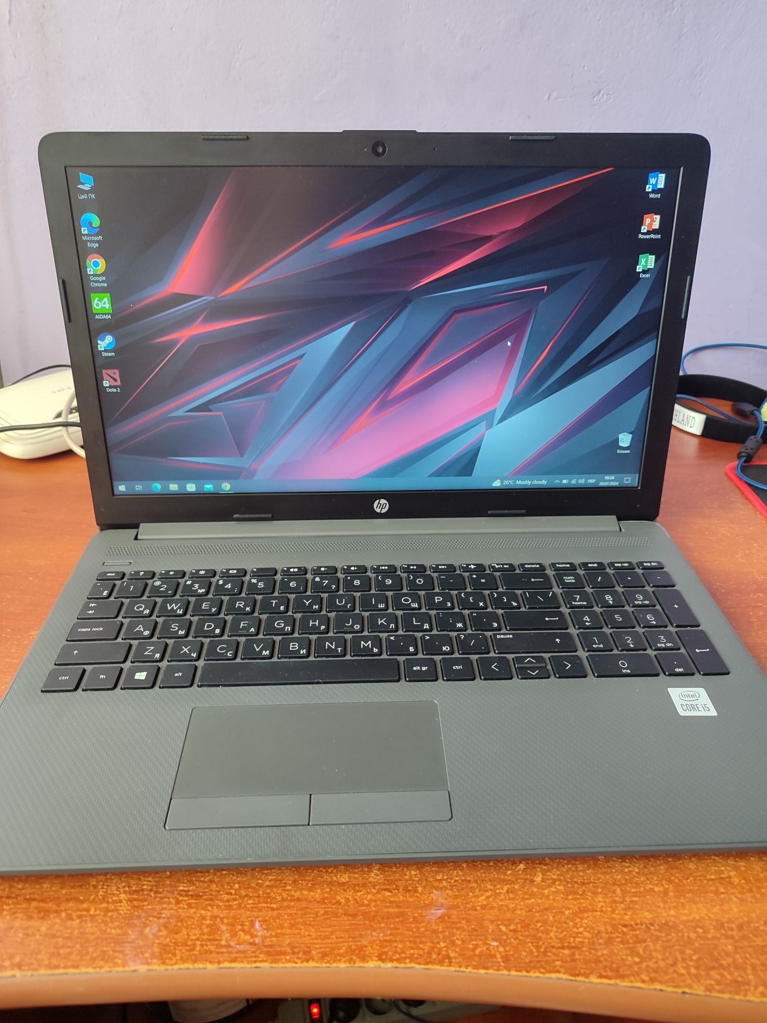 Ноутбук HP 250 G7 i5-1035G1 8gb 1tb Intel HD